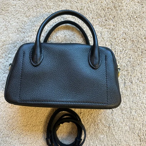 Portland Leather Grace Doctor Bag - Large - Black - Picture 2 of 5